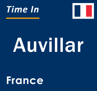 Current local time in Auvillar, France