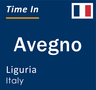 Current local time in Avegno, Liguria, Italy