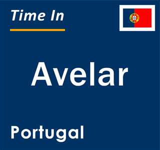 Current local time in Avelar, Portugal