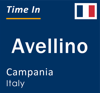 Current local time in Avellino, Campania, Italy