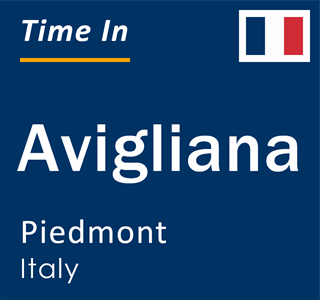 Current local time in Avigliana, Piedmont, Italy