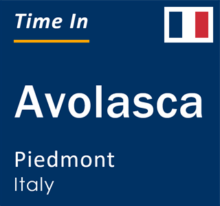 Current local time in Avolasca, Piedmont, Italy