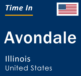 Current local time in Avondale, Illinois, United States