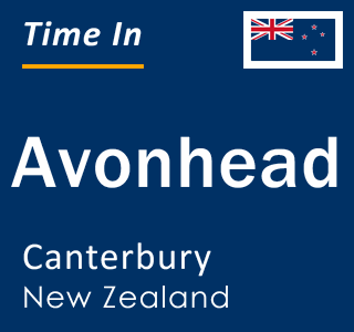 Current local time in Avonhead, Canterbury, New Zealand