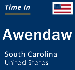 Current local time in Awendaw, South Carolina, United States