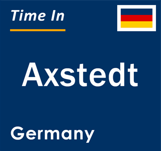 Current local time in Axstedt, Germany