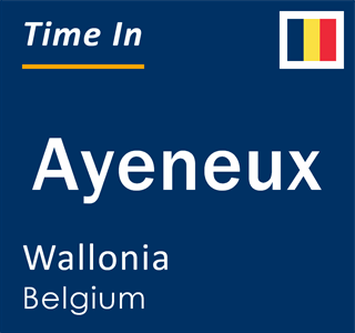 Current local time in Ayeneux, Wallonia, Belgium