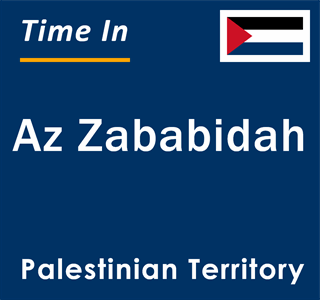 Current local time in Az Zababidah, Palestinian Territory