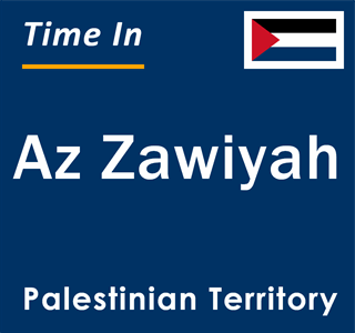 Current local time in Az Zawiyah, Palestinian Territory