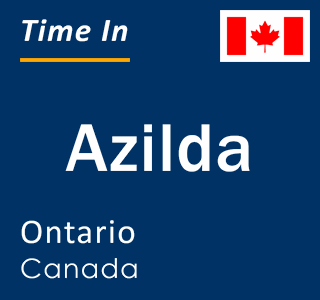 Current local time in Azilda, Ontario, Canada