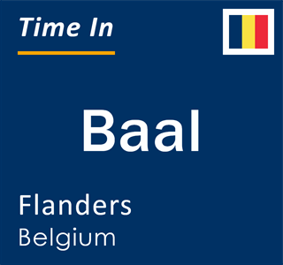 Current local time in Baal, Flanders, Belgium