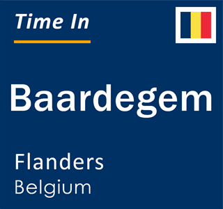 Current local time in Baardegem, Flanders, Belgium