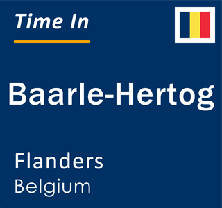 Current local time in Baarle-Hertog, Flanders, Belgium