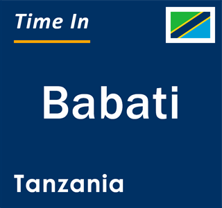 Current local time in Babati, Tanzania