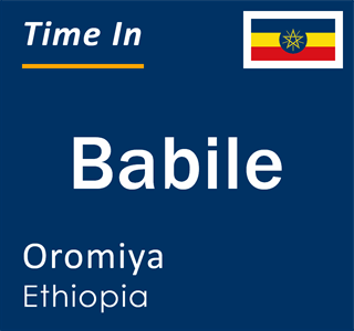 Current local time in Babile, Oromiya, Ethiopia