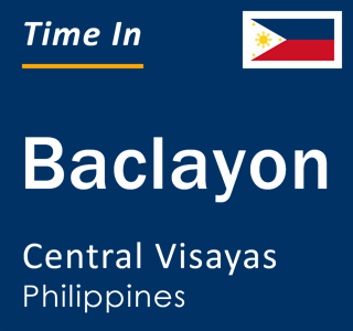 Current local time in Baclayon, Central Visayas, Philippines