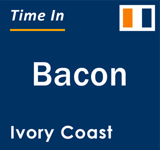 Current local time in Bacon, Ivory Coast