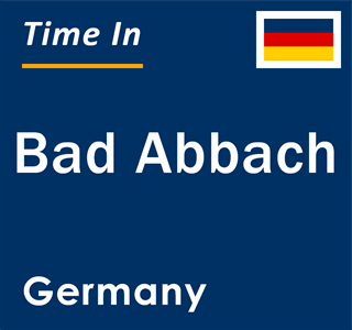 Current local time in Bad Abbach, Germany