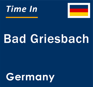 Current local time in Bad Griesbach, Germany