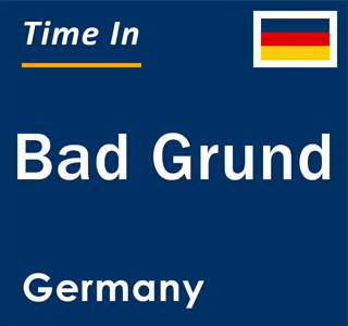 Current local time in Bad Grund, Germany