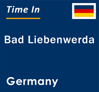 Current local time in Bad Liebenwerda, Germany