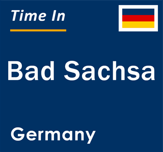 Current local time in Bad Sachsa, Germany