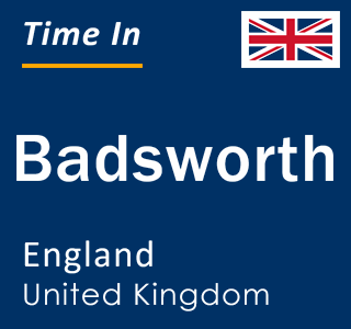 Current local time in Badsworth, England, United Kingdom