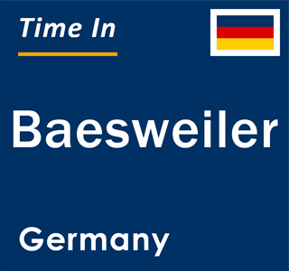 Current local time in Baesweiler, Germany