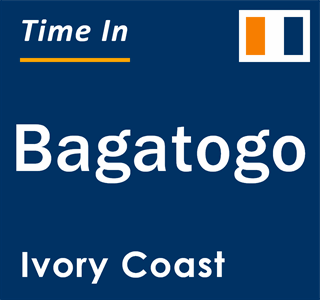 Current local time in Bagatogo, Ivory Coast