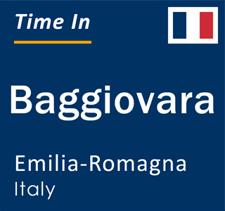 Current local time in Baggiovara, Emilia-Romagna, Italy