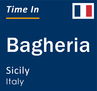Current time in Bagheria, Sicily, Italy