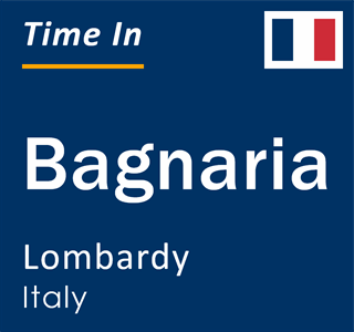 Current local time in Bagnaria, Lombardy, Italy