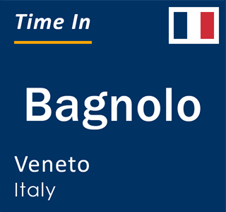 Current local time in Bagnolo, Veneto, Italy