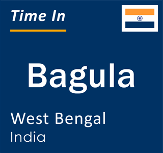 Current local time in Bagula, West Bengal, India