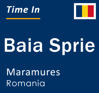 Current local time in Baia Sprie, Maramures, Romania