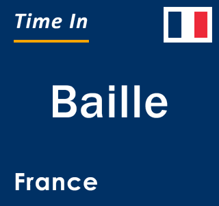 Current local time in Baille, France