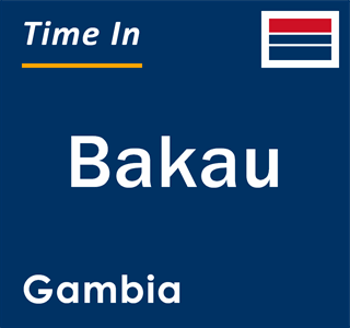 Current local time in Bakau, Gambia