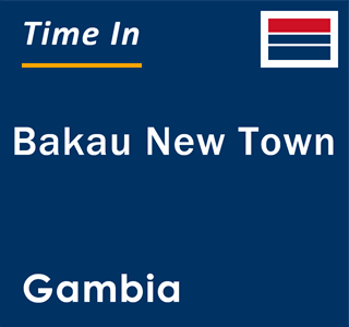 Current local time in Bakau New Town, Gambia