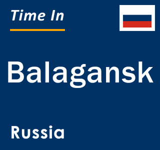 Current local time in Balagansk, Russia