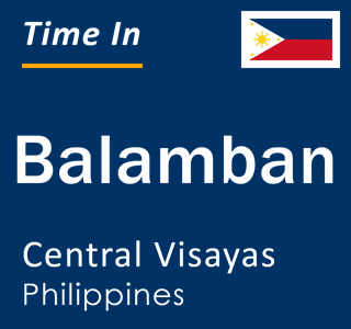 Current local time in Balamban, Central Visayas, Philippines