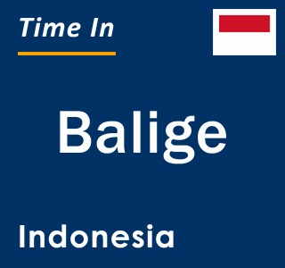 Current local time in Balige, Indonesia