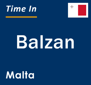 Current local time in Balzan, Malta