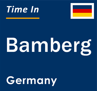 Current local time in Bamberg, Germany