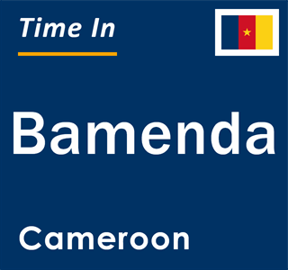Current time in Bamenda, Cameroon