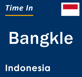 Current local time in Bangkle, Indonesia