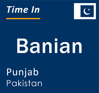 Current local time in Banian, Punjab, Pakistan