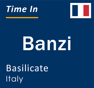 Current local time in Banzi, Basilicate, Italy