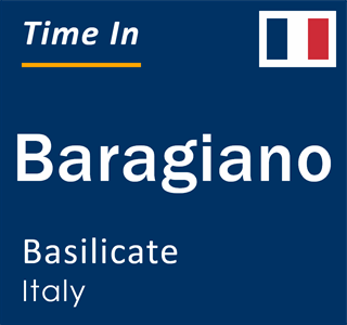 Current local time in Baragiano, Basilicate, Italy