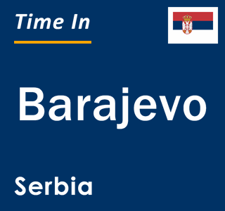 Current local time in Barajevo, Serbia