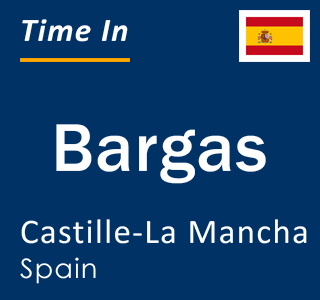 Current local time in Bargas, Castille-La Mancha, Spain